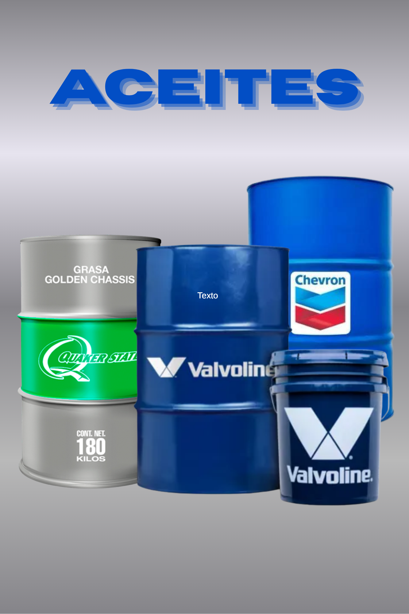 Aceites y lubricantes