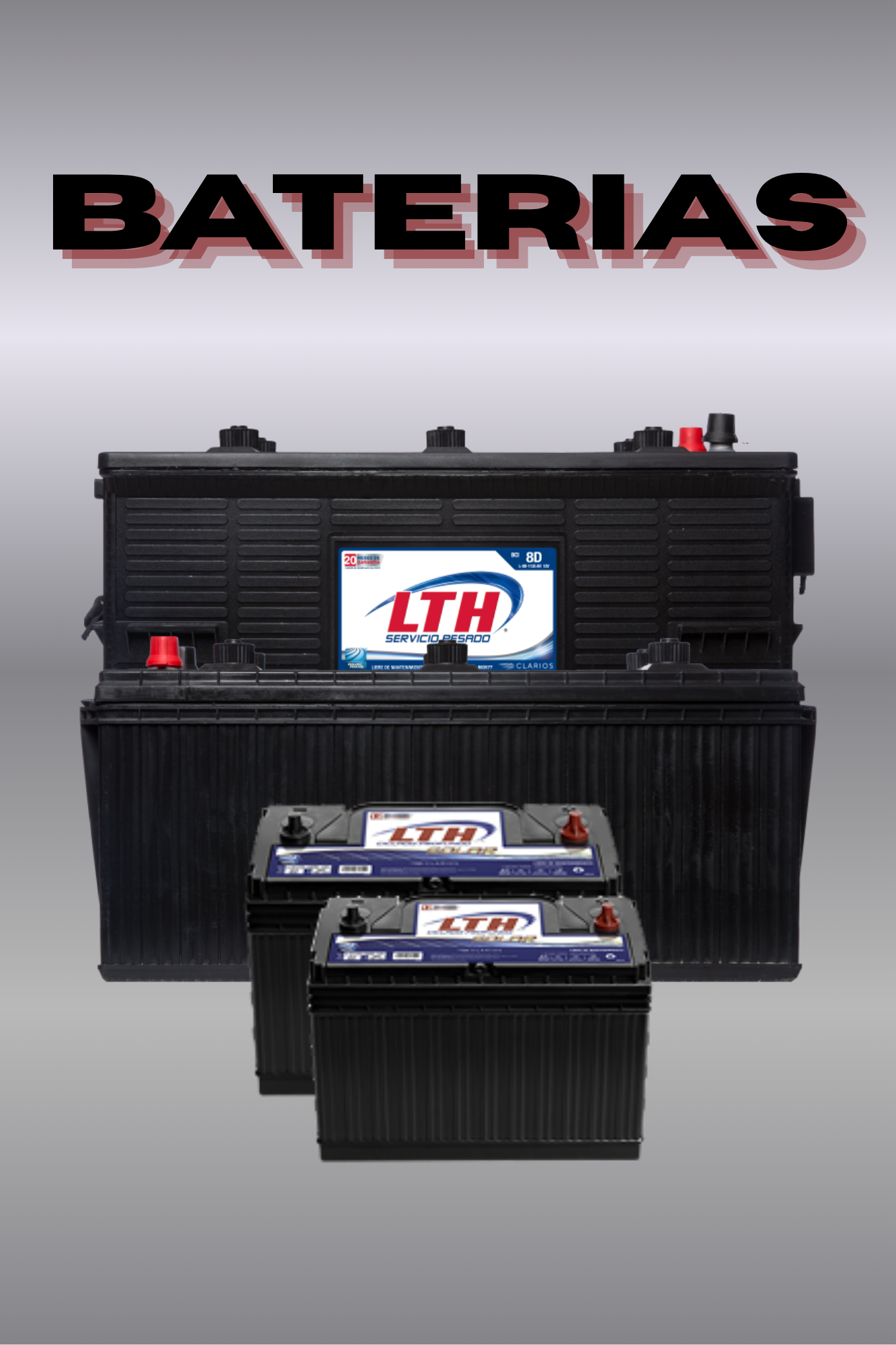 Baterías para camión