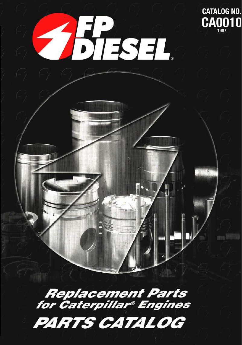 Catálogo FP Diesel Caterpillar número CA0010 — Tractopartes DERMAT