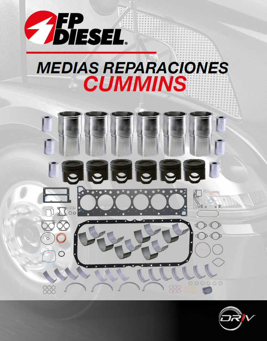 Catálogo FP Diesel de medias reparaciones Cummins — Tractopartes DERMAT