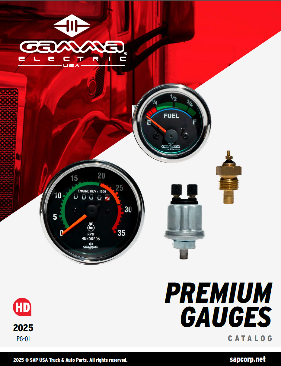 Catálogo GAMMA ELECTRIC Premium Gauges — instrumentación — Tractopartes DERMAT