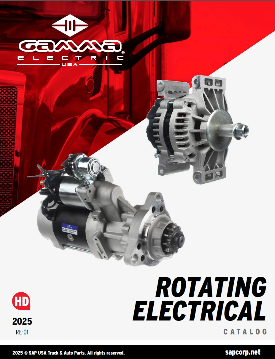 Catálogo GAMMA ELECTRIC Rotating Electrical — marchas y alternadores — Tractopartes DERMAT