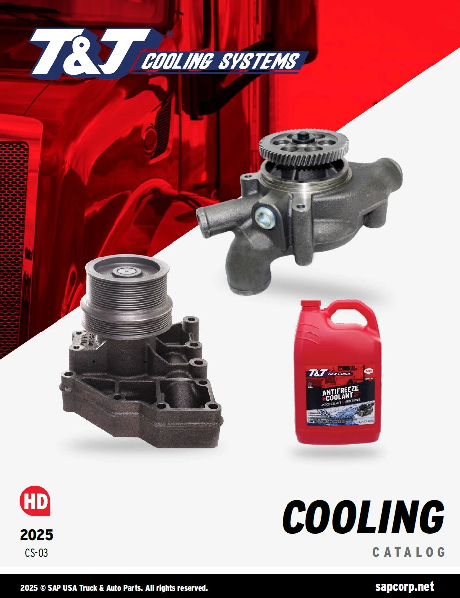 Catálogo T&T Cooling Systems — sistemas de enfriamiento — Tractopartes DERMAT
