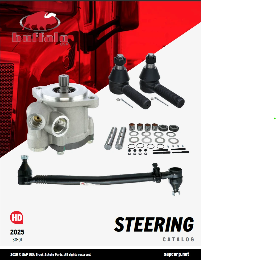 Catálogo buffalo Steering — componentes de dirección — Tractopartes DERMAT